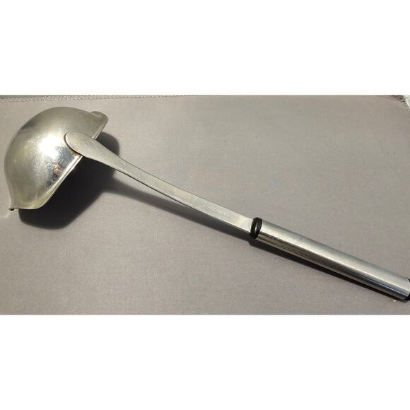 Vintage Hackman 18/10 Stainless 10-1/2" Soup/Gravy Ladle - Picture 4 of 8